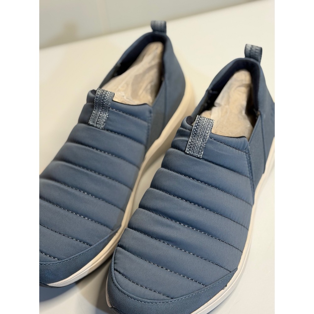 Ryka Pursuit Quilted Slip-Ons Citadel Blue Walking‎ Sneakers Women Size 7 NEW - Picture 3 of 7